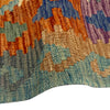 Handmade Turkish Design Wool Kilim 4' 11" x 6' 7" ft / 149 x 200 cm - No. Y39242