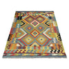 Hand Knotted Flatweave Kilim 4' 11" x 6' 9" ft / 150 x 205 cm - No. Y39244