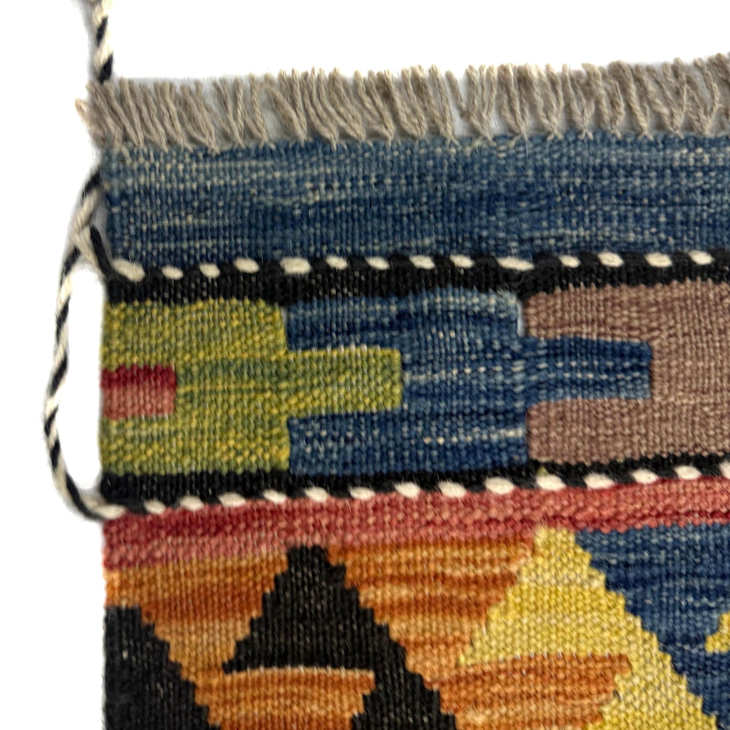 Hand Knotted Flatweave Kilim 4' 11" x 6' 9" ft / 150 x 205 cm - No. Y39244