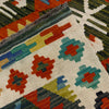 Hand Made Afghan Kilim 5' 1" x 6' 7" ft / 155 x 200 cm - No. Y39247