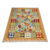 Handmade Vegetable Kilim 5' 0" x 6' 5" ft / 152 x 196 cm - No. Y39249