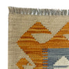 Handmade Vegetable Kilim 5' 0" x 6' 5" ft / 152 x 196 cm - No. Y39249
