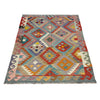 Handmade Vegetable Kelim 4' 11" x 6' 8" ft / 149 x 203 cm - No. Y39250
