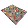 Handmade Vegetable Kelim 4' 11" x 6' 8" ft / 149 x 203 cm - No. Y39250