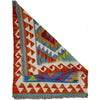 Handmade Turkish Design Wool Kilim 2' 2" x 2' 7" ft / 66 x 80 cm - No. Y39271