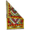 Multi Color ful Flat-Weave Wool Kilim 1' 11" x 2' 11" ft / 59 x 90 cm - No. Y39276