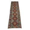 Hand Knotted Flatweave Kilim Runner 2' 7" x 9' 9" ft / 79 x 297 cm - No. Y39285