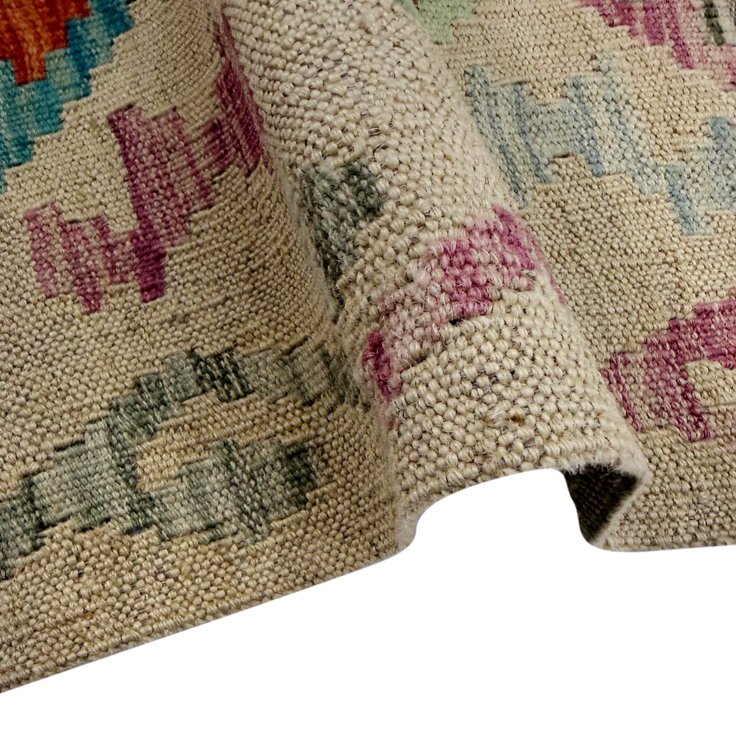 Handmade Vegetable Kelim Runner 2' 8" x 9' 6" ft / 81 x 290 cm - No. Y39291