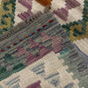 Hand Knotted Afghan Style Kilim Runner 2' 8" x 9' 10" ft / 80 x 300 cm - No. Y39292