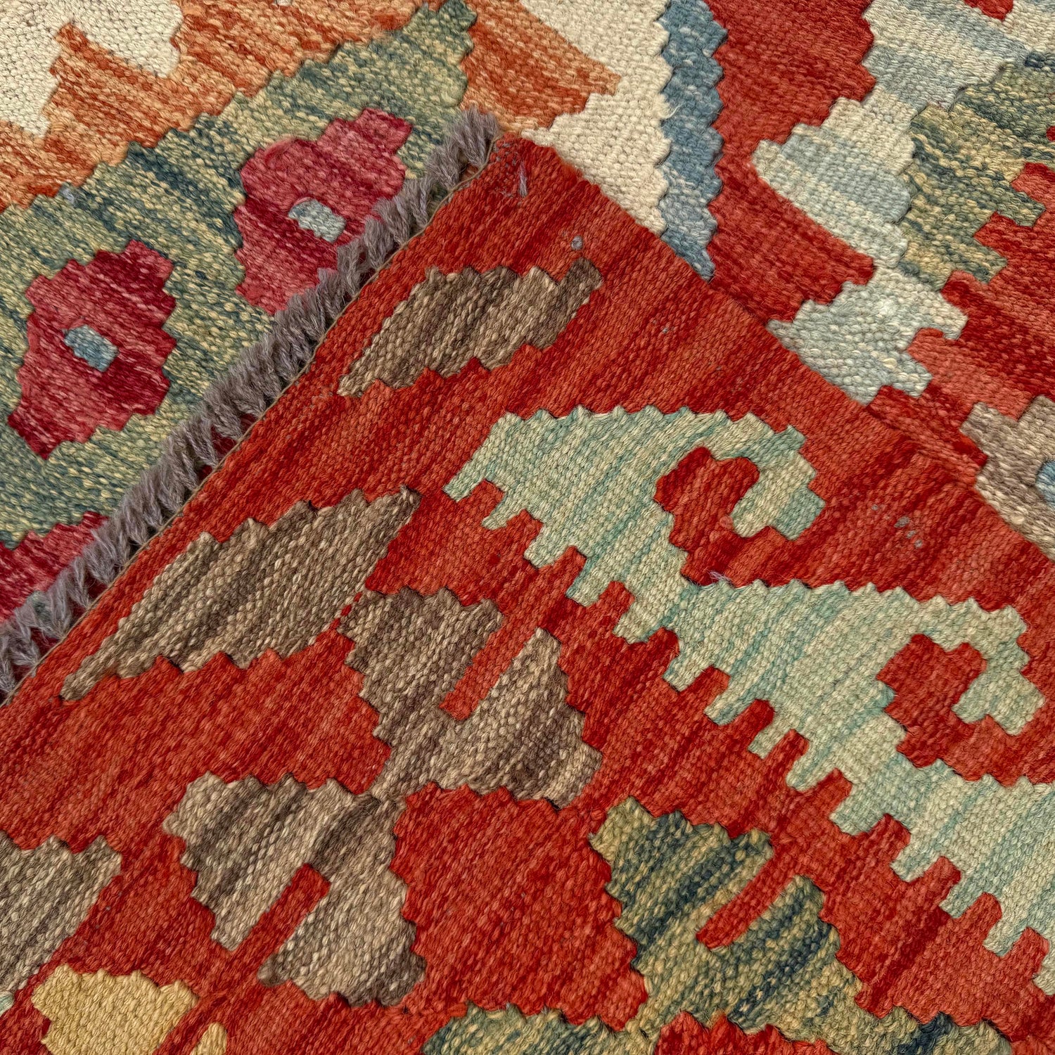 Handmade Vegetable Kilim 11' 2" x 14' 4" ft / 341 x 437 cm - No. Y39294