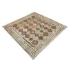 Handmade Turkish Design Wool Kilim 8' 5" x 9' 9" ft / 257 x 297 cm - No. Y39298
