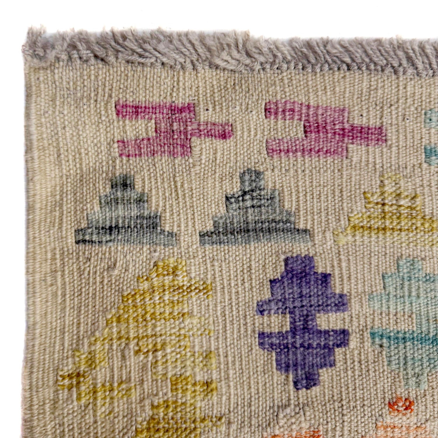 Hand Knotted Afghan Style Kilim 10' 7" x 13' 0" ft / 323 x 395 cm - No. Y39299