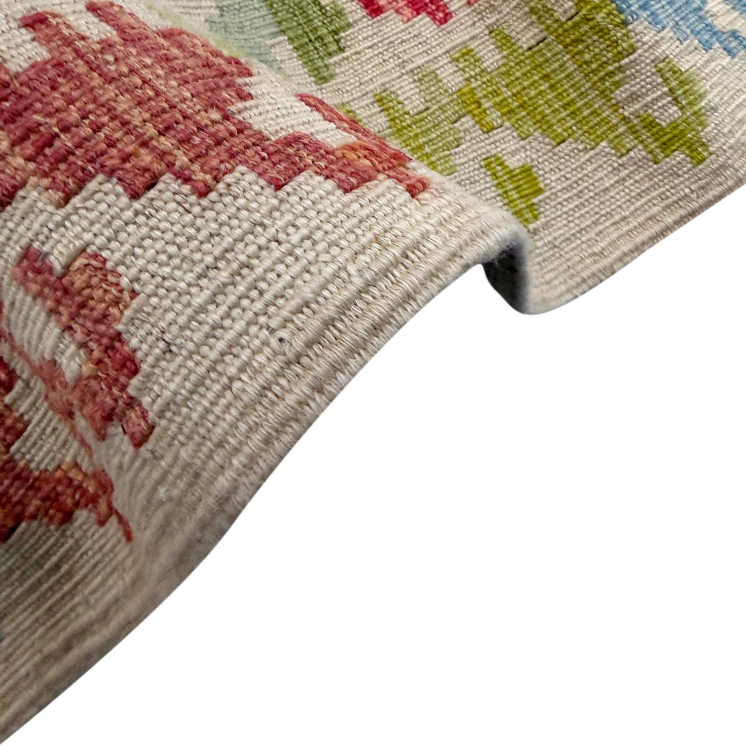 Hand Knotted Afghan Style Kilim 10' 7" x 13' 0" ft / 323 x 395 cm - No. Y39299