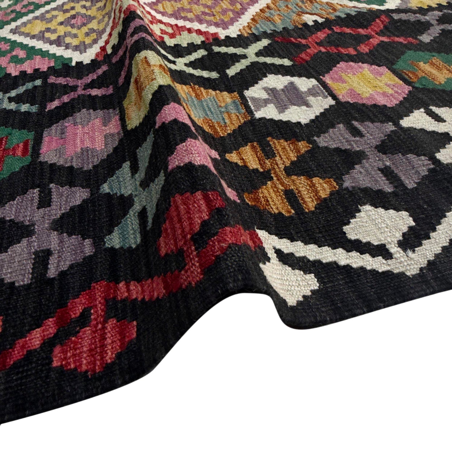 Hand Made Afghan Kilim 9' 7" x 16' 4" ft / 292 x 499 cm - No. Y39301