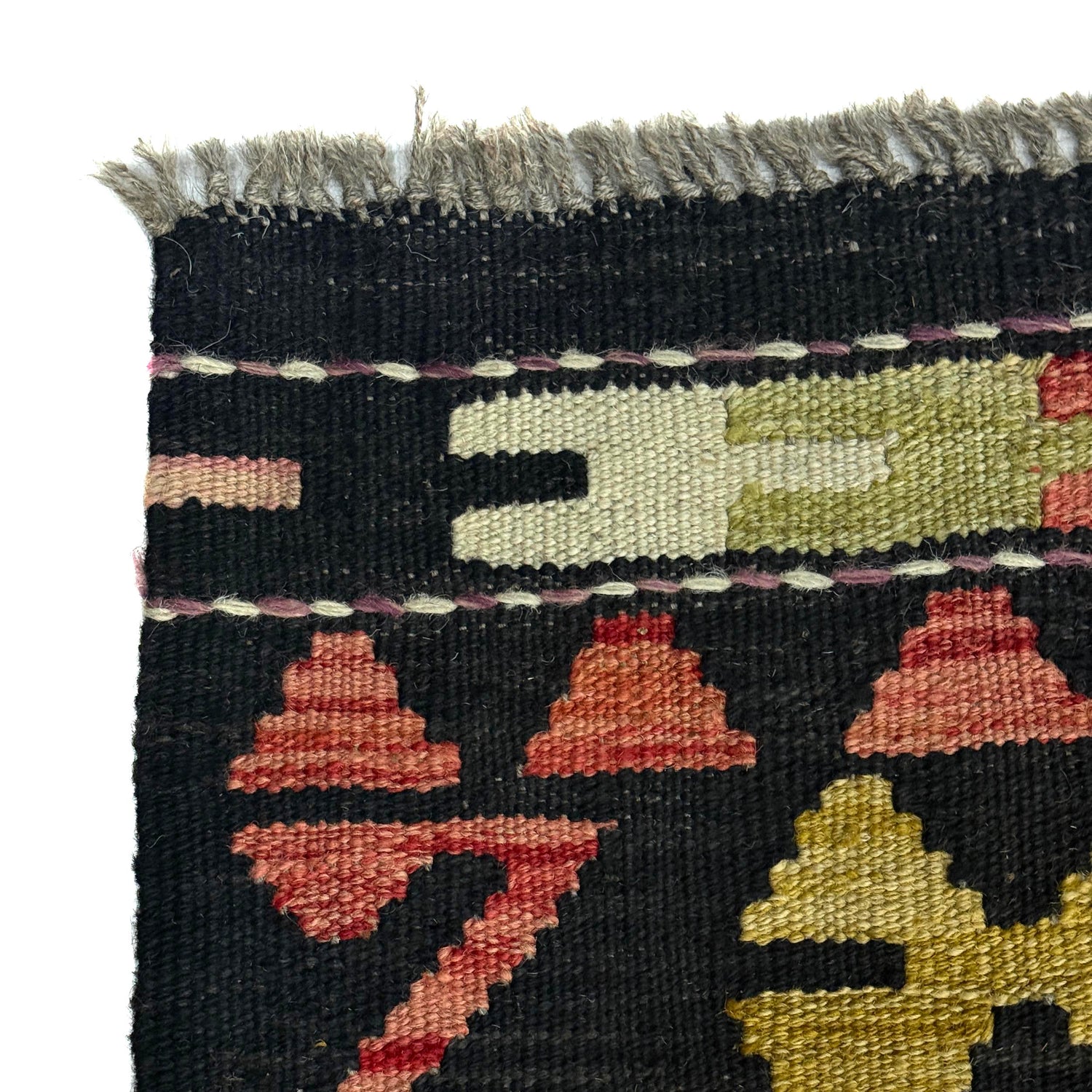 Multi Color ful Flat-Weave Wool Kilim 9' 9" x 16' 2" ft / 298 x 493 cm - No. Y39303
