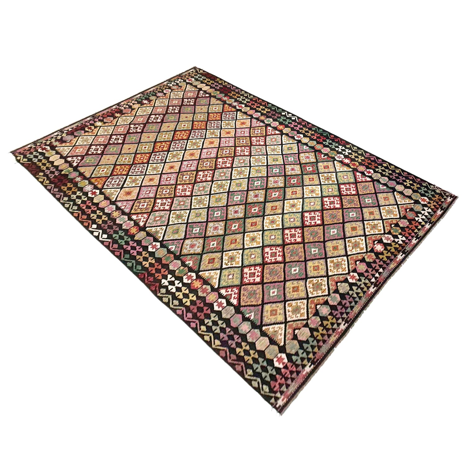 Handmade Vegetable Kilim 9' 9" x 16' 6" ft / 298 x 502 cm - No. Y39307
