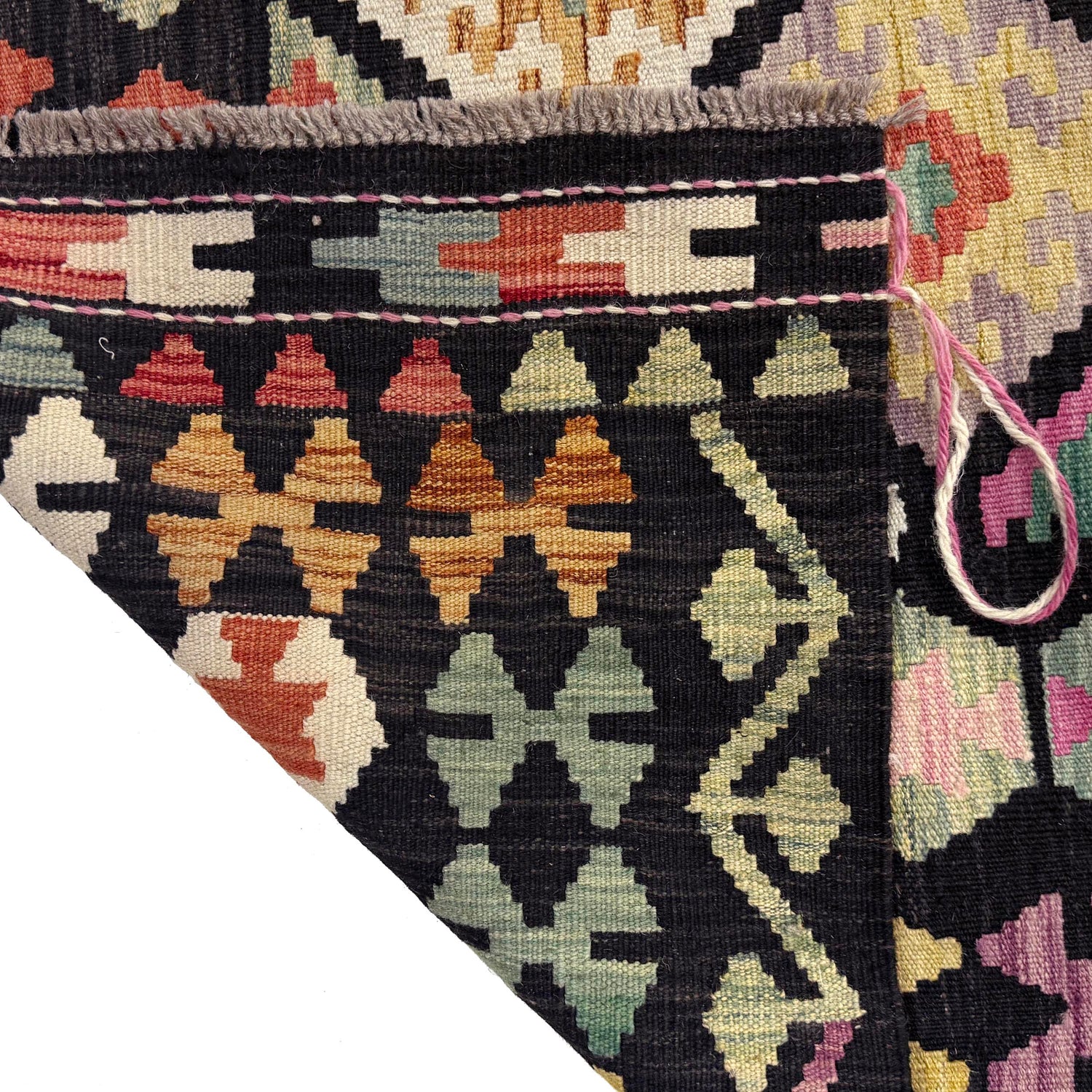 Handmade Vegetable Kilim 9' 9" x 16' 6" ft / 298 x 502 cm - No. Y39307