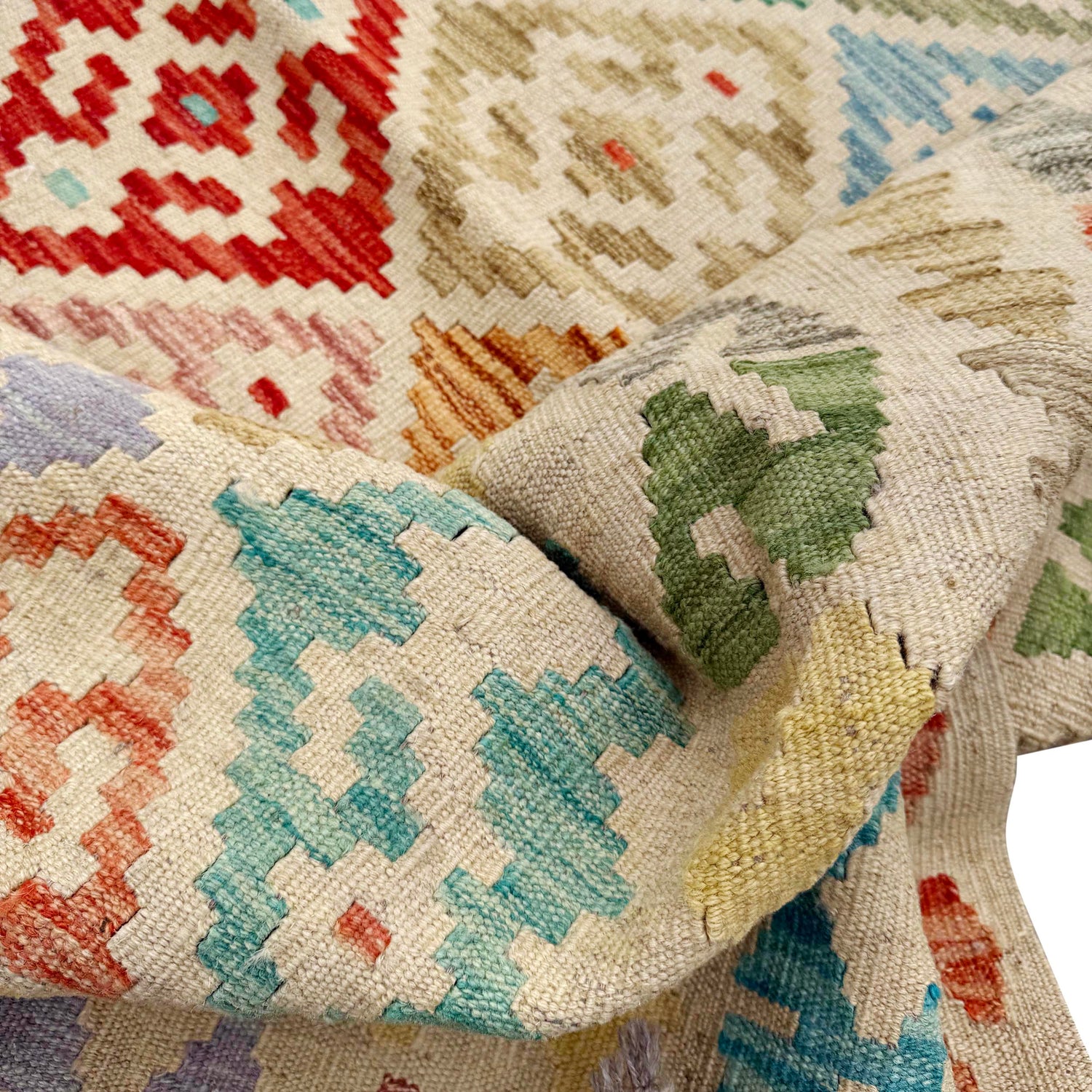Handmade Vegetable Kelim 13' 11" x 19' 8" ft / 424 x 599 cm - No. Y39308