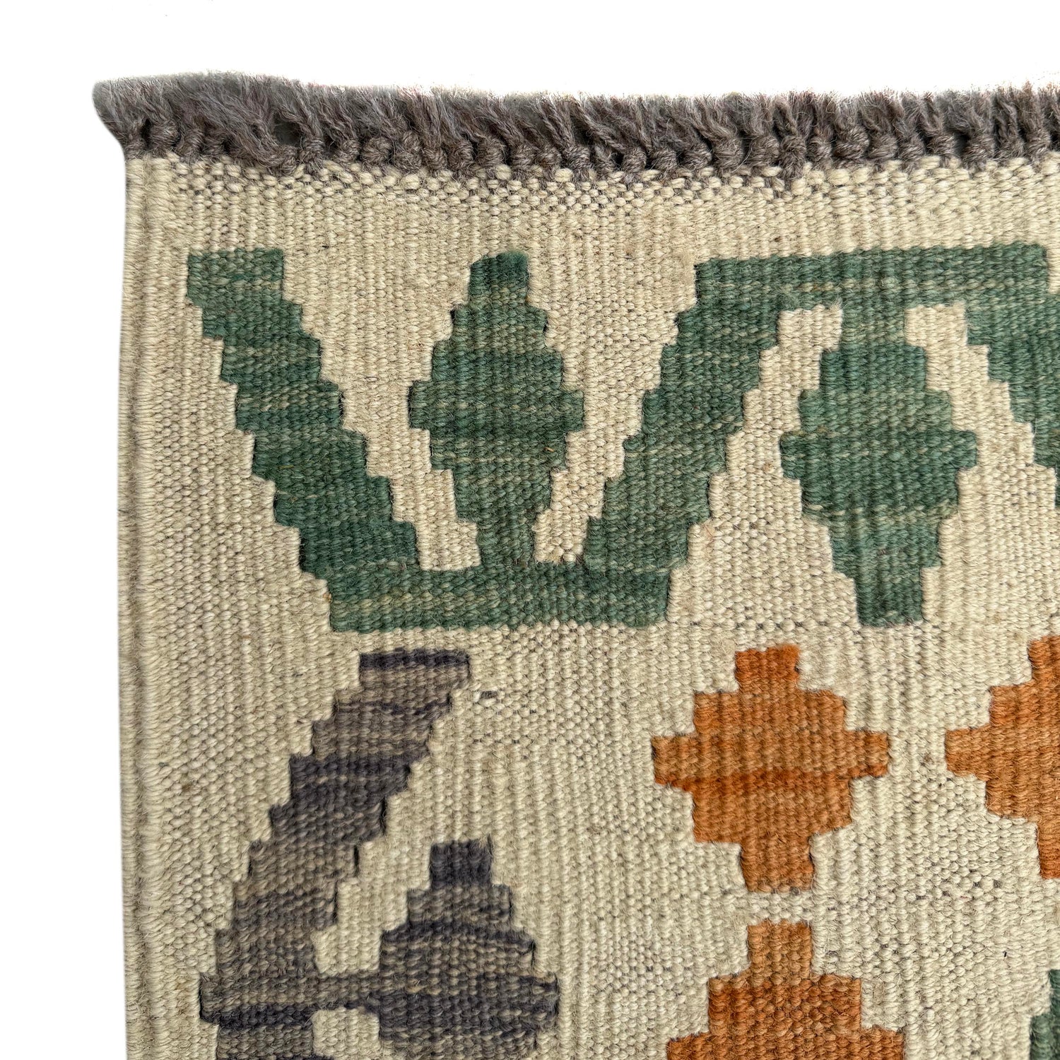 Hand Knotted Afghan Style Kilim 13' 3" x 18' 10" ft / 403 x 575 cm - No. Y39309