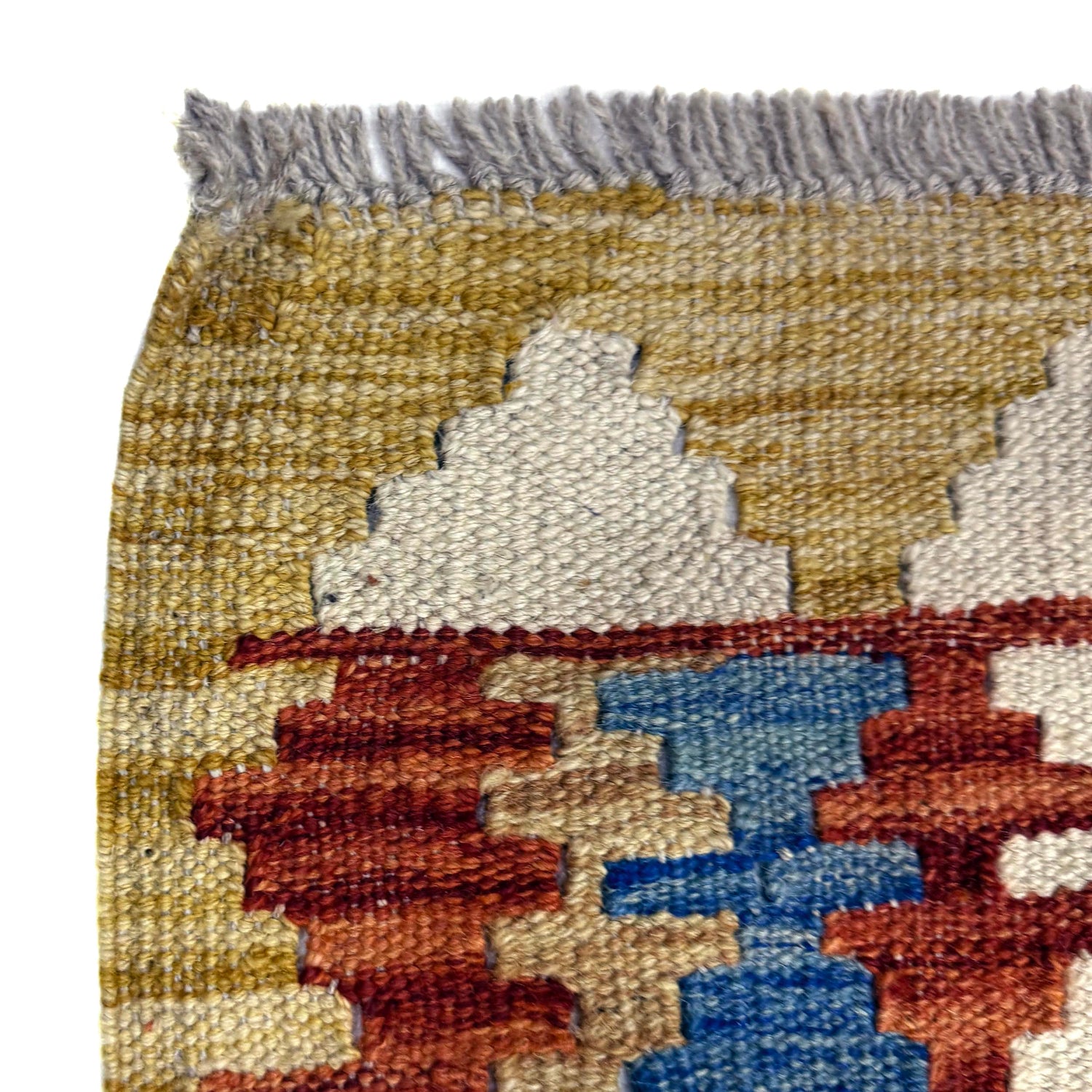 Handmade Turkish Design Wool Kilim 6' 0" x 8' 0" ft / 182 x 245 cm - No. Y39311