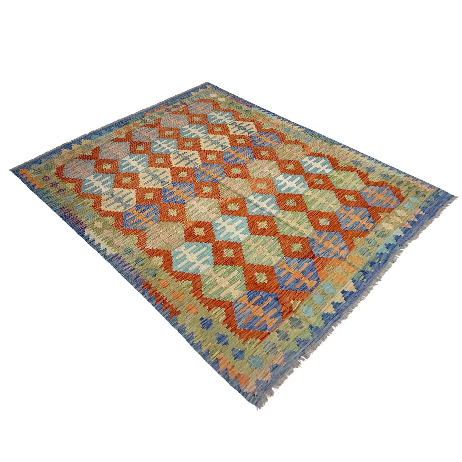 Medium Size Chobi Kilim 5' 11" x 7' 9" ft / 181 x 236 cm - No. Y39312