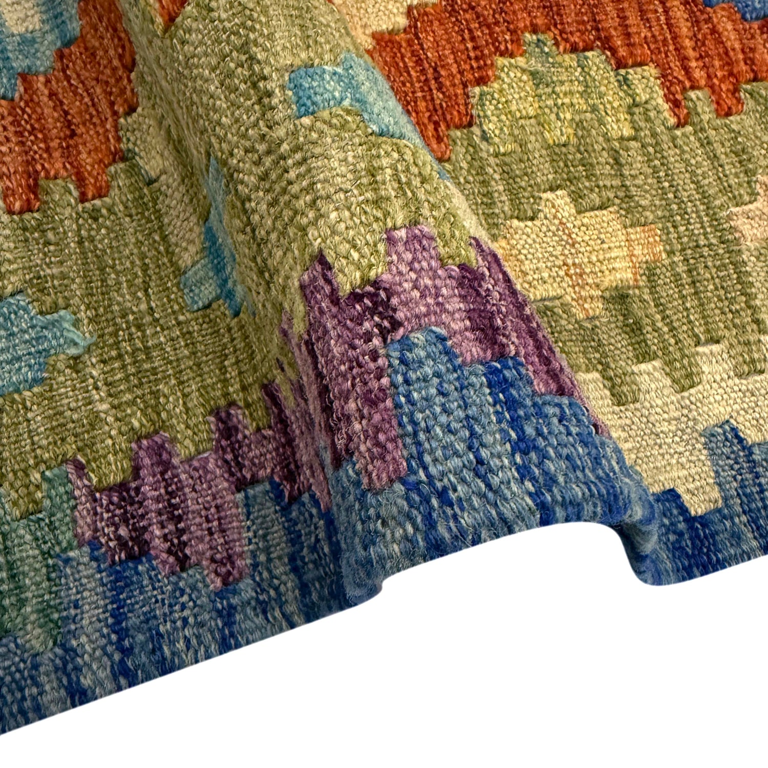 Medium Size Chobi Kilim 5' 11" x 7' 9" ft / 181 x 236 cm - No. Y39312