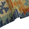 Hand Made Afghan Kilim 5' 10" x 8' 2" ft / 178 x 248 cm - No. Y39316
