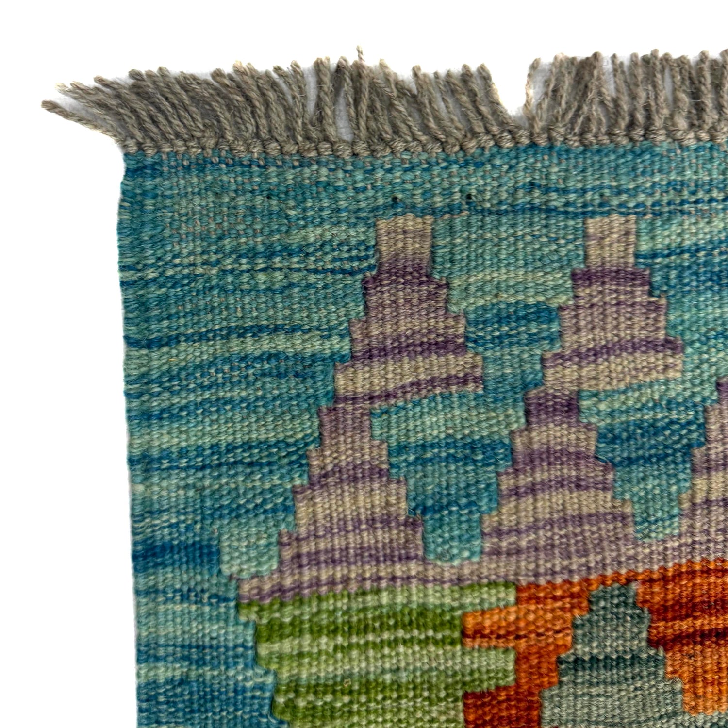 Handmade Vegetable Kelim 5' 10" x 8' 1" ft / 178 x 247 cm - No. Y39319