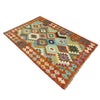 Handmade Afghan Vegetable Kilim 3' 11" x 6' 3" ft / 120 x 190 cm - No. Y39320