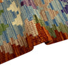 Hand Made Afghan Kilim 4' 1" x 6' 5" ft / 125 x 195 cm - No. Y39321