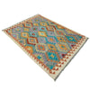 Handmade Vegetable Kilim 4' 0" x 5' 11" ft / 122 x 180 cm - No. Y39323