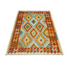 Handmade Vegetable Kelim 4' 2" x 5' 9" ft / 127 x 174 cm - No. Y39326