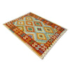 Handmade Vegetable Kelim 4' 2" x 5' 9" ft / 127 x 174 cm - No. Y39326