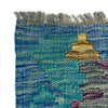 Hand Knotted Afghan Style Kilim 5' 10" x 7' 7" ft / 179 x 231 cm - No. Y39327
