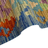 Hand Knotted Afghan Style Kilim 5' 10" x 7' 7" ft / 179 x 231 cm - No. Y39327