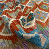 Hand Knotted Afghan Style Kilim 5' 10" x 7' 7" ft / 179 x 231 cm - No. Y39327