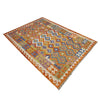 Handmade Turkish Design Wool Kilim 5' 8" x 7' 9" ft / 173 x 236 cm - No. Y39329