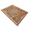 Handmade Turkish Design Wool Kilim 5' 8" x 7' 9" ft / 173 x 236 cm - No. Y39329