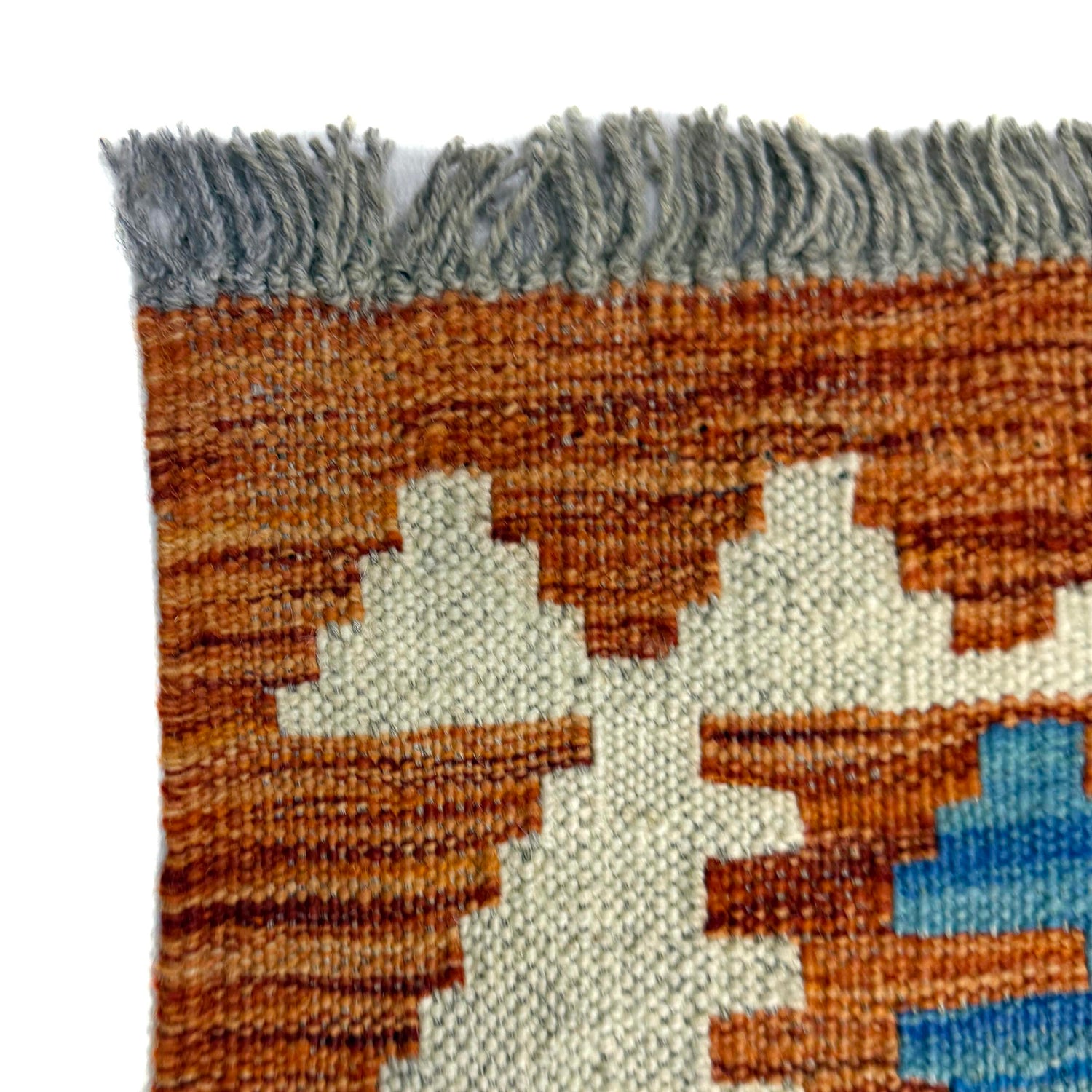Handmade Turkish Design Wool Kilim 5' 8" x 7' 9" ft / 173 x 236 cm - No. Y39329