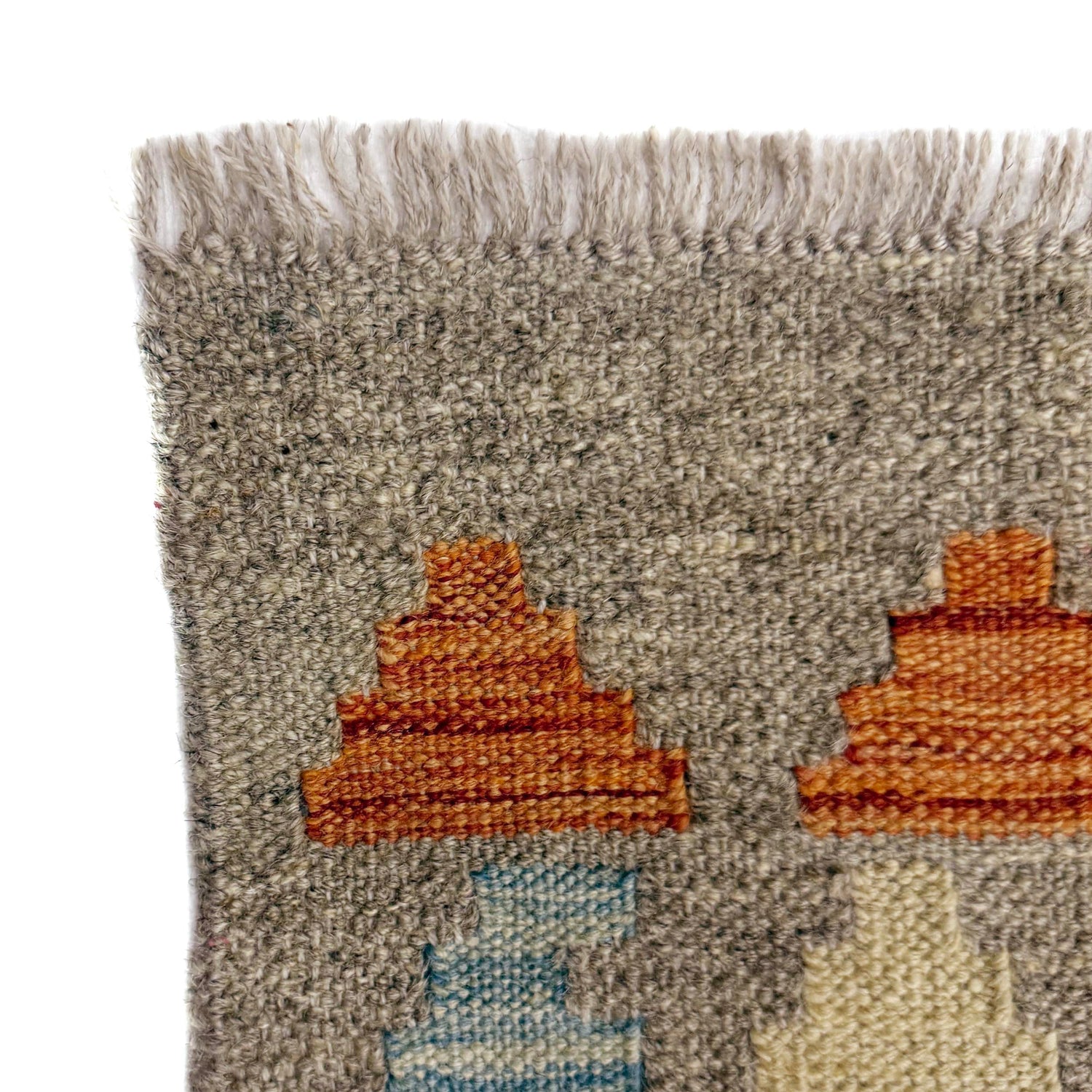 Hand Knotted Flatweave Kilim 5' 11" x 7' 10" ft / 181 x 240 cm - No. Y39331
