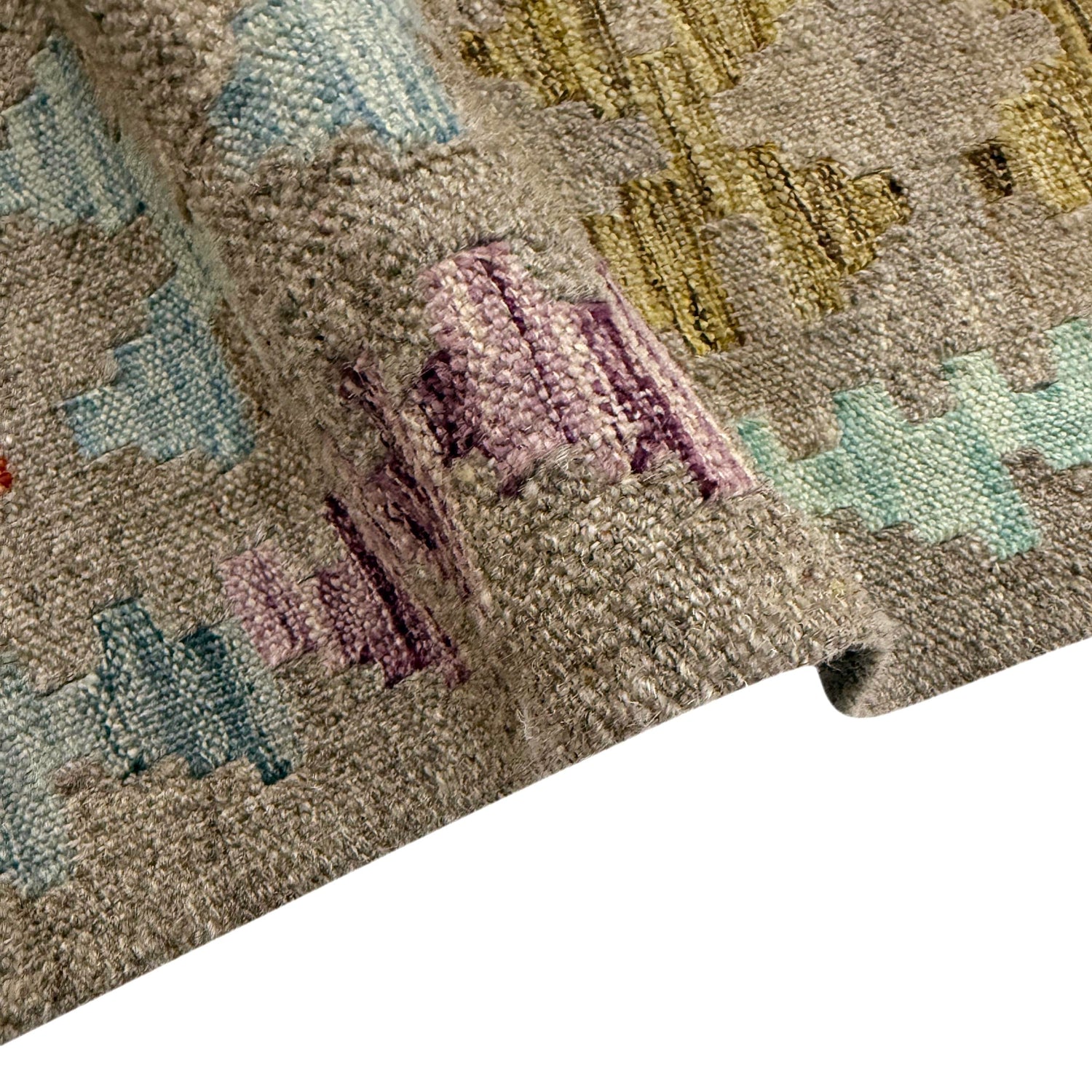 Hand Knotted Flatweave Kilim 5' 11" x 7' 10" ft / 181 x 240 cm - No. Y39331