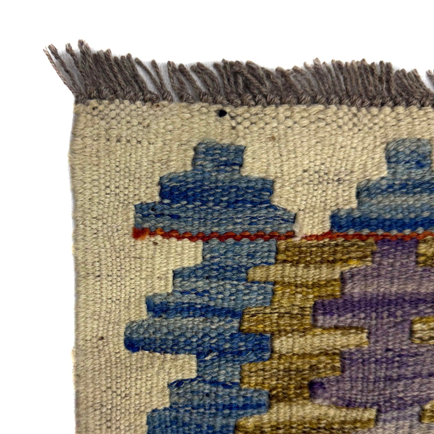Hand Made Afghan Kilim 6' 1" x 8' 4" ft / 185 x 255 cm - No. Y39335