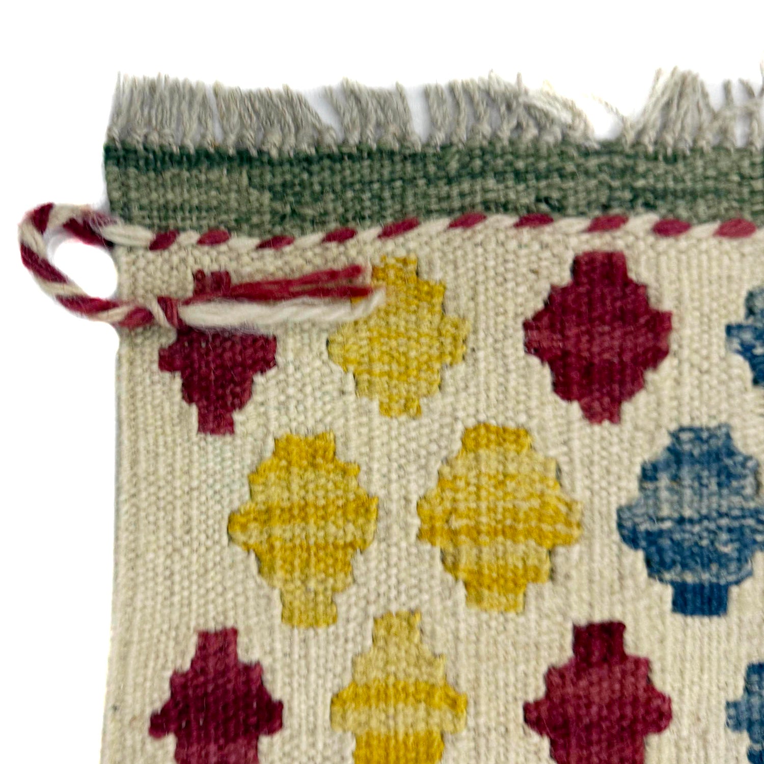 Hand Knotted Afghan Style Kilim 4' 5" x 6' 2" ft / 135 x 188 cm - No. Y39337
