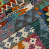 Hand Knotted Flatweave Kilim 4' 3" x 6' 3" ft / 130 x 191 cm - No. Y39345