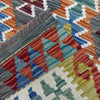 Hand Knotted Afghan Style Kilim 3' 4" x 5' 3" ft / 102 x 161 cm - No. Y39356