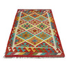Small Size Chobi Kilim 3' 3" x 4' 9" ft / 100 x 146 cm - No. Y39362