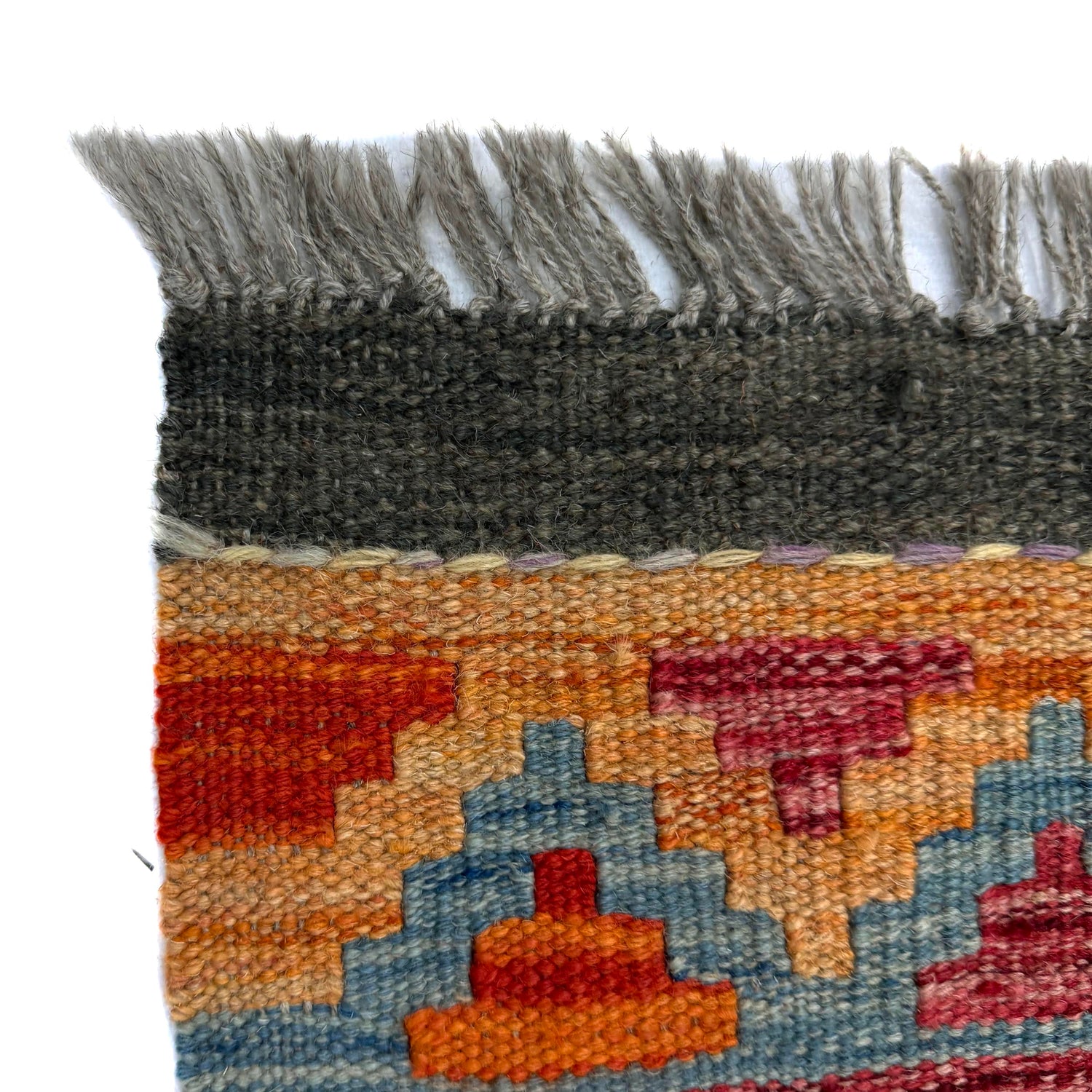 Handmade Vegetable Kilim 3' 3" x 4' 11" ft / 99 x 149 cm - No. Y39369