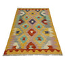 Hand Woven Wool Kelim 2' 10" x 4' 2" ft / 87 x 127 cm - No. Y39377