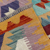 Hand Woven Wool Kelim 2' 10" x 4' 2" ft / 87 x 127 cm - No. Y39377
