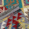 Handmade Turkish Design Wool Kilim 2' 7" x 4' 3" ft / 79 x 129 cm - No. Y39381
